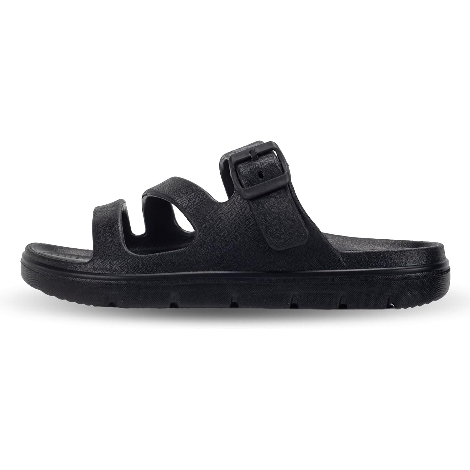 PIMIO Arch Support Sandals for Women Slip On Recovery Slides for Plantar Fasciitis Relief, Non-Slip Lightweight Slippers With Thick Cushion For Waking Foot Pain & All-Day Comfort