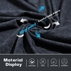 5 Pack Men'S Lightweight Pullover Hooded Tees – Long Sleeve Sweatshirts For Gym, Running, Fishing