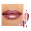 Kaely 2-In-1 Mauve Metallic Lipstick And Lip Liner Makeup, Shimmer Liquid Metallic Lipsticks For Women, Glitter Lip Gloss Stain Long Lasting Waterproof Smudge Proof 24 Hour, Vegan & Cruelty-Free, 16