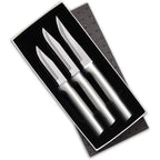 Rada Cutlery Paring Knife Galore Gift Set (S01), 3-Piece Knife Set, Stainless Steel Blades, Sliver Handle
