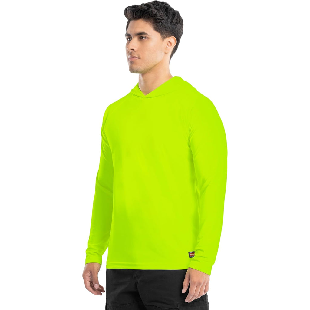 Wrangler Men'S Long Sleeve Upf 40 Performance Raglan Hoodie