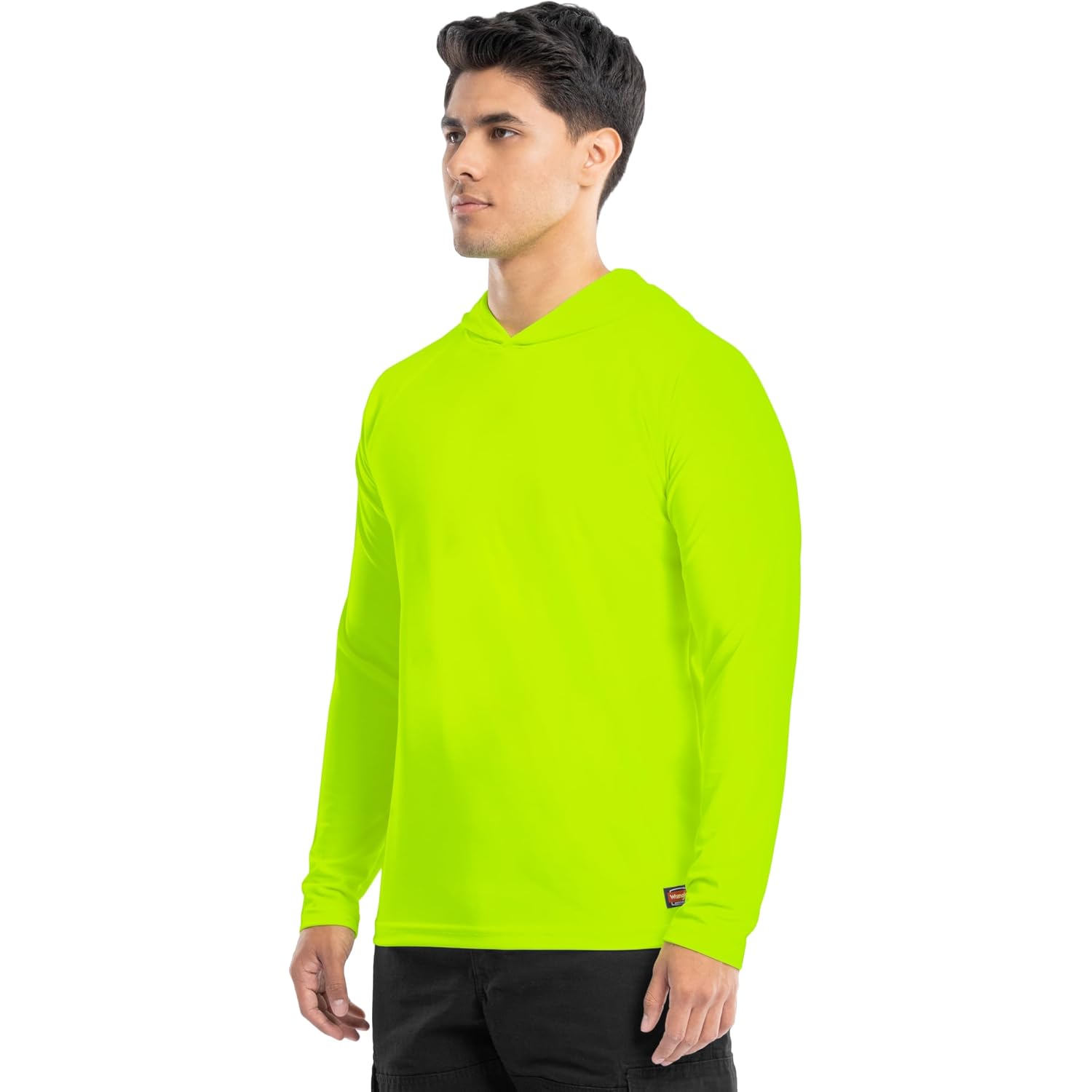 Wrangler Men'S Long Sleeve Upf 40 Performance Raglan Hoodie