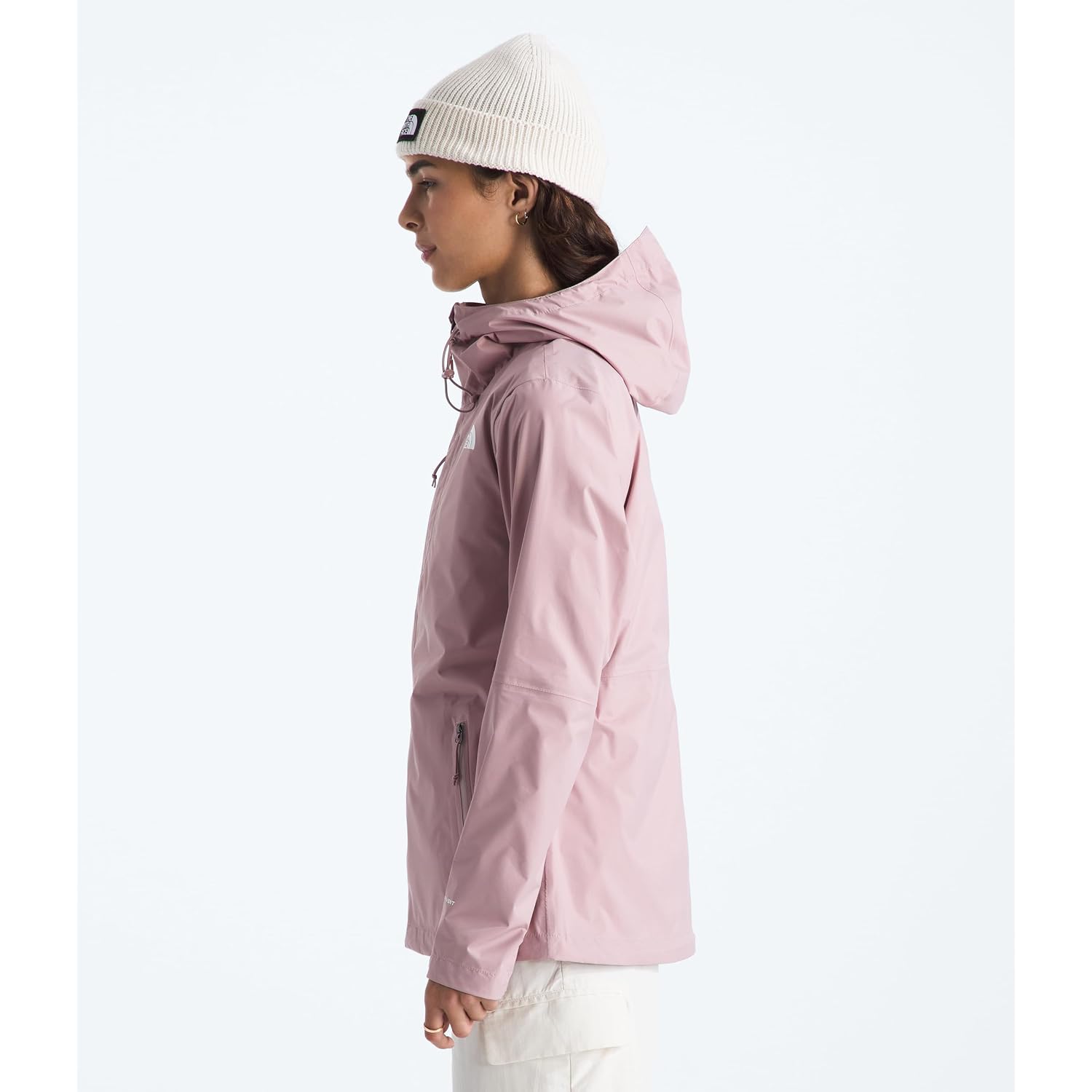The North Face Women'S Alta Vista Rain Jacket | 3 Piece Hood With Adjustable Cinch-Cord, Waterproof, Breathable