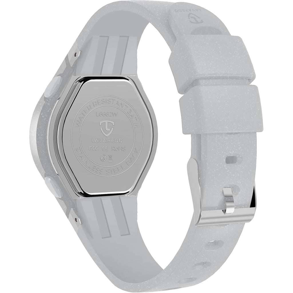 Watches for Women Sport Digital Womens Watch Waterproof with Silicone Strap Alarm/Stopwatch/Chronograph/LED Back Light