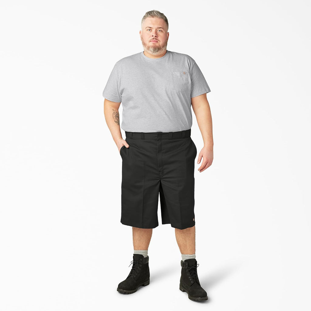 Dickies Mens Loose Fit Flat Front Work Shorts