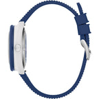 Bulova Men'S Snorkel - America'S 250Th Sail 4Th Special Edition: 41Mm White Hybrid-Ceramic Case With A Blue Rubber Strap & Red Dial (Style: 98B474)