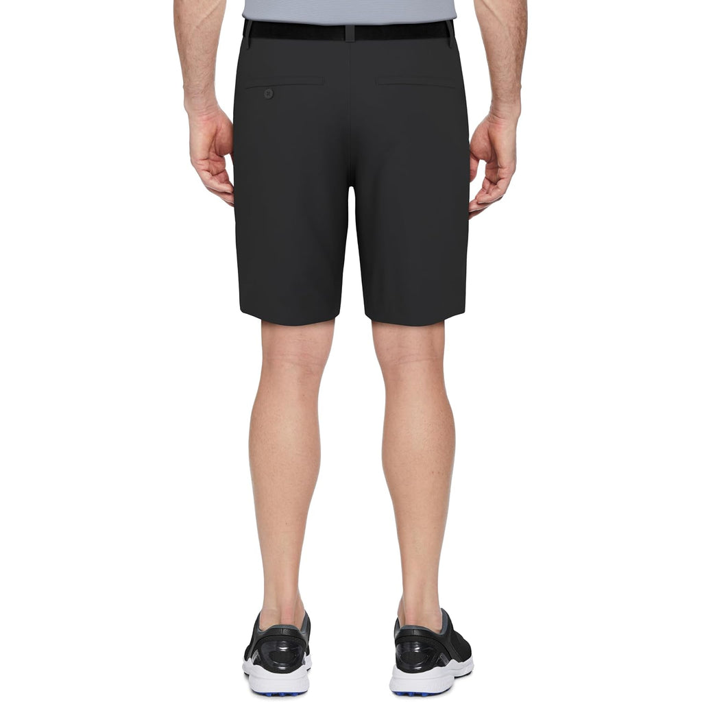 Pga Tour Men'S 9" Flat Front Golf Shorts With Active Waistband (Size 30-44 Big & Tall)
