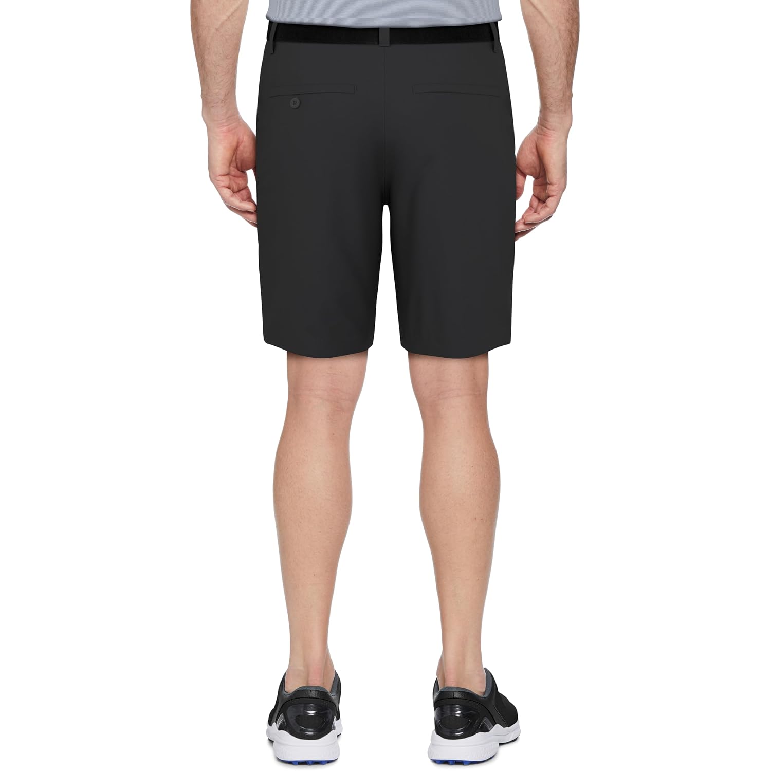 Pga Tour Men'S 9" Flat Front Golf Shorts With Active Waistband (Size 30-44 Big & Tall)