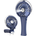 Handfan Upgraded Portable Handheld Misting Fan, Rechargeable Personal Mister Fan, Spray Water Mist Fans, Mini Cooling Hand Fans For Summer Beach Travel Concerts, Gifts For Women(Royal Blue)