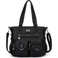 KL928 Large Purses for Women Shoulder Bag Tote Handbags Stylish Vegan Leather Hobo Bags Ladies, A-Black-4 | Large, Purses, Stylish, Ladies, Large, Purses