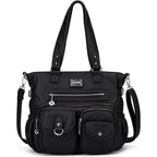 KL928 Large Purses for Women Shoulder Bag Tote Handbags Stylish Vegan Leather Hobo Bags Ladies, A-Black-4 | Large, Purses, Stylish, Ladies, Large, Purses