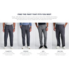 Haggar Mens Cool 18 Classic Fit Expandable Waist Short Regular And Big & Tall Sizes