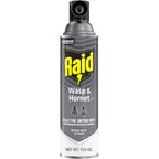 Raid Wasp & Hornet Killer Spray, Kills The Entire Nest, For Paper Wasps, Yellow Jackets, Mud Daubers, And More, 17.5 Oz