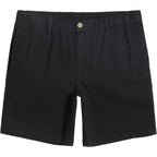 Maamgic Men'S Classic-Fit 7" Cotton Casual Shorts Elastic Waistband With Multi-Pocket Daily Wear Walking Summer Outfit