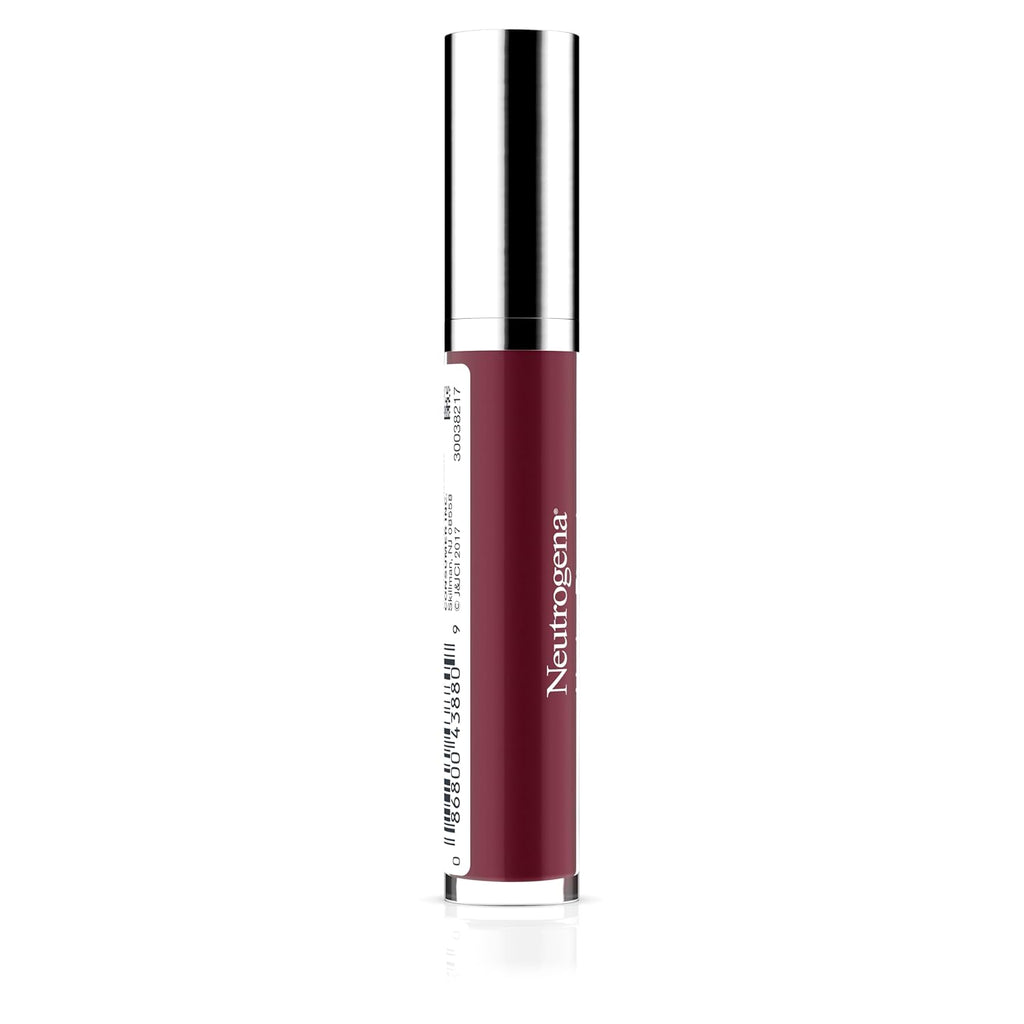 Neutrogena Hydro Boost Moisturizing Lip Gloss, Hydrating Non-Stick And Non-Drying Luminous Tinted Lip Shine With Hyaluronic Acid To Soften And Condition Lips, 100 Soft Mulberry, 0.10 Oz