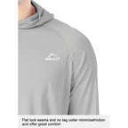 Willit Men'S Upf 50+ Sun Protection Hoodie Lightweight Long Sleeve Fishing Shirt Loose Fit Swim Rash Guard