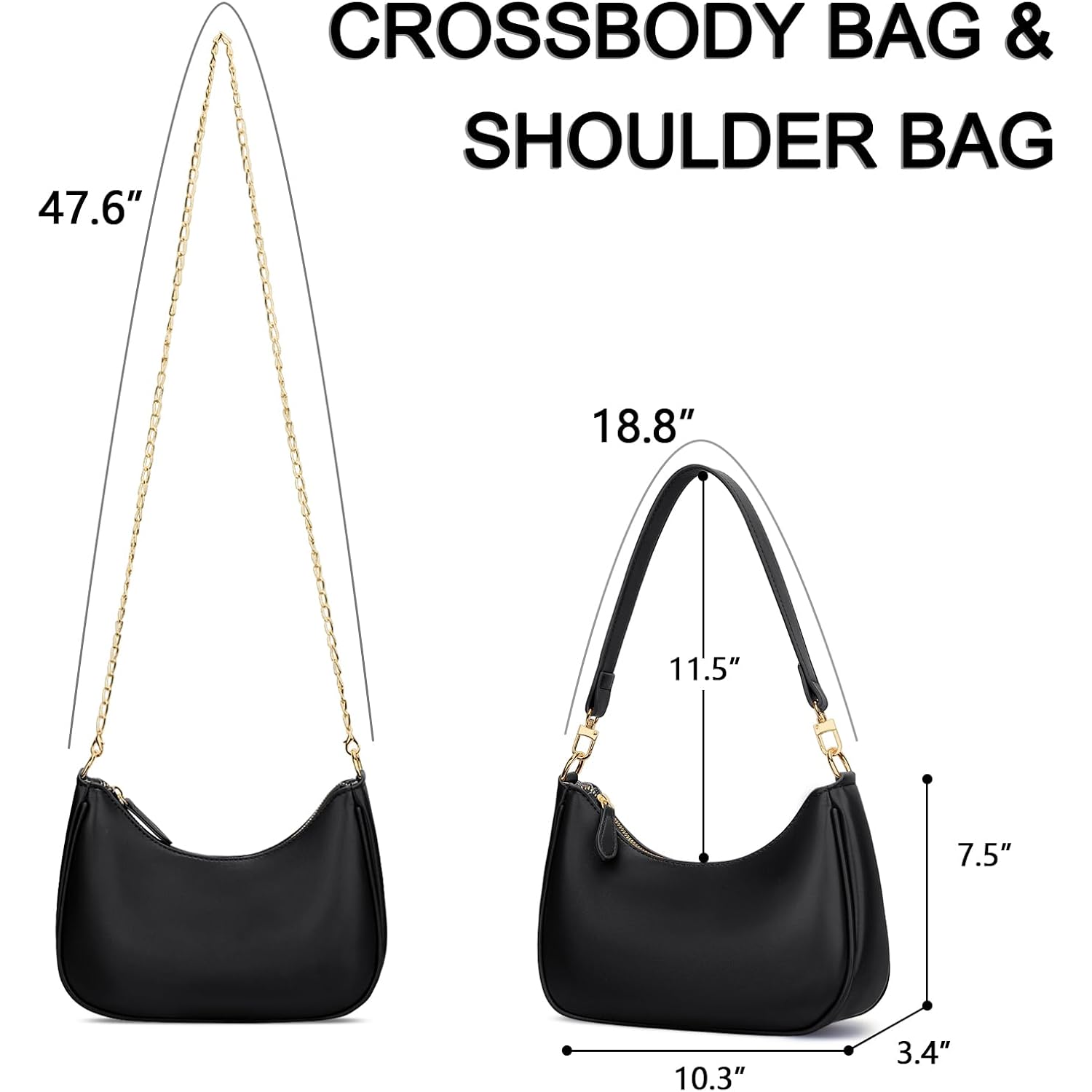 KKXIU Shoulder Bag for Women Cute Hobo Purses and Handbags Retro Clutch Underarm Purse | Cute, Retro, Cute, Retro