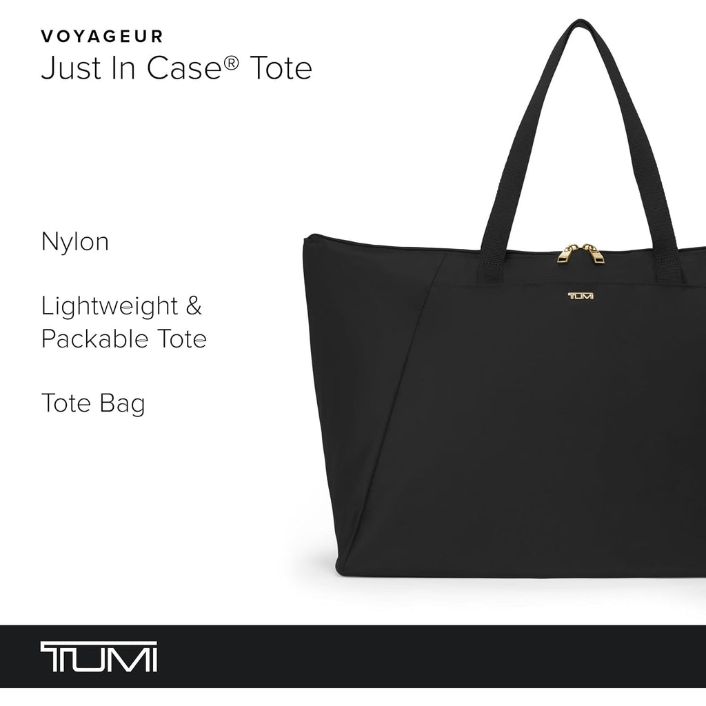Tumi Just In Case Tote - Packable Travel Tote Bag For Women & Men - Carry Travel Accessories Easily