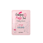 TONYMOLY Changing U Magic Foot Peeling Shoes – Exfoliating Foot Mask with AHA & Watermelon Extract for Dry, Cracked Heels & Callus Removal, Baby Soft Feet Spa Treatment, 1 Pair