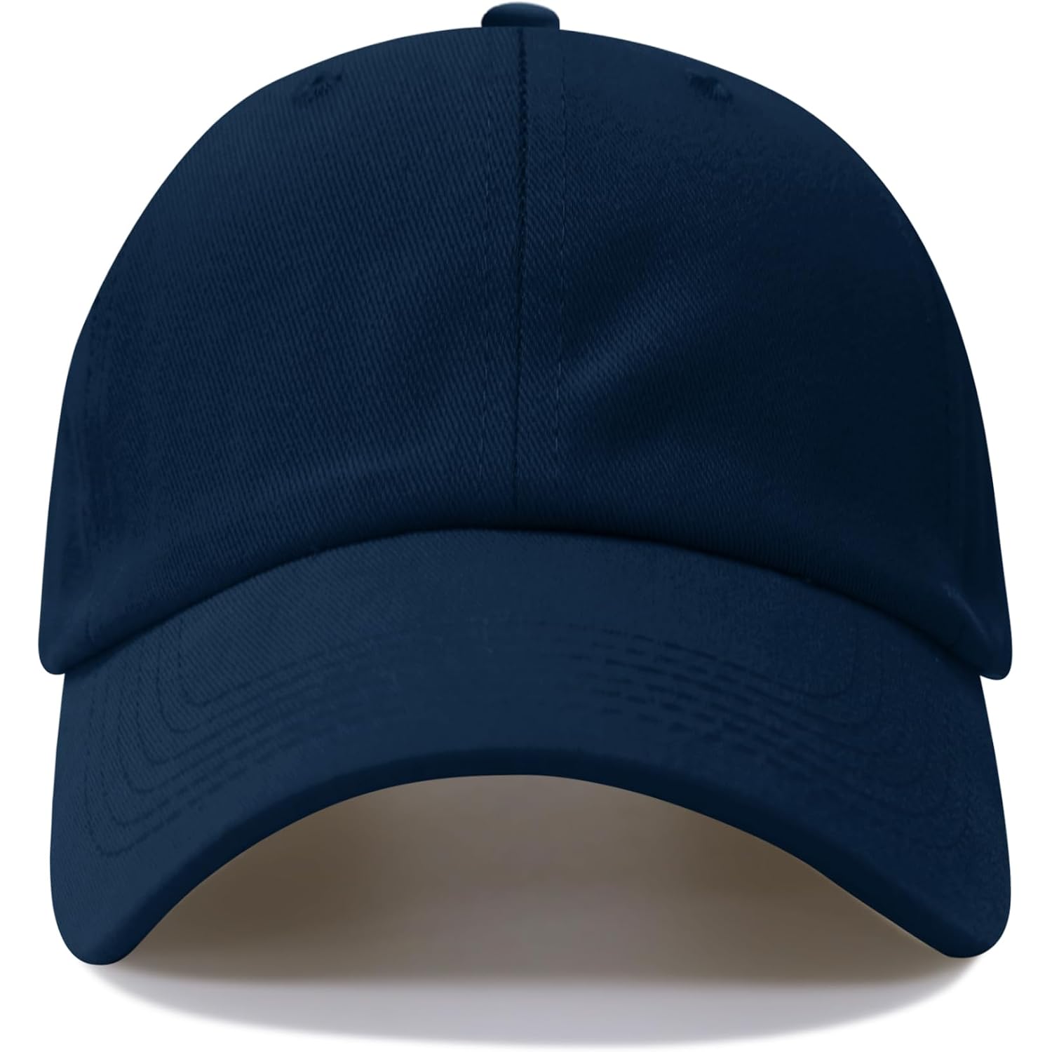 Original Classic Low Profile Baseball Cap Golf Dad Hat Adjustable Cotton Hats Men Women Unconstructed Plain Cap Color Blue