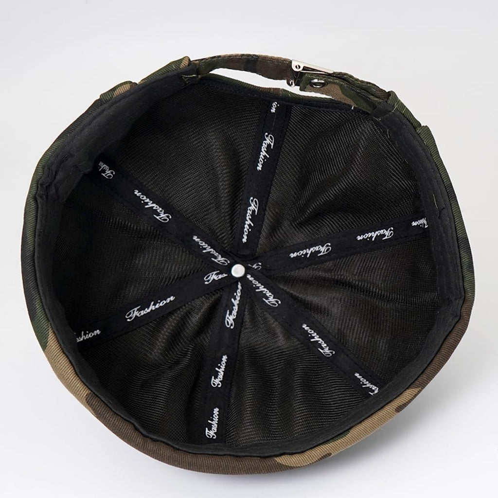 Dome Brimless Hats for Women Men Beanie Docker Cap Sailor Skull Cap Camo