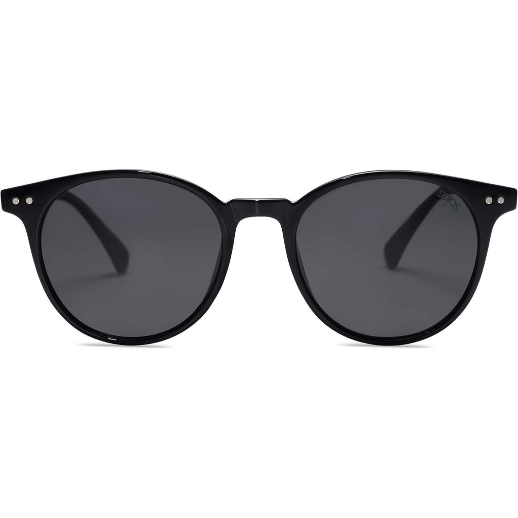 Sojos Small Round Classic Polarized Sunglasses For Women Men Vintage Style Uv400 Lens May Sj2113