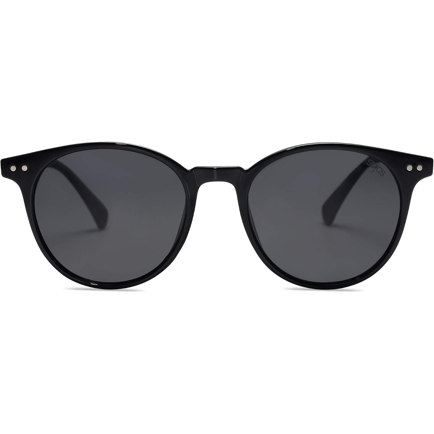 Sojos Small Round Classic Polarized Sunglasses For Women Men Vintage Style Uv400 Lens May Sj2113