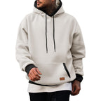 Jmierr Men'S Cotton Casual Hoodies Sweatshirts Fashion Long Sleeve Drawstring Fleece Pullover Hoodie With Pockets