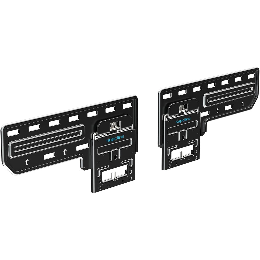 Ultra Slim Tv Wall Mount For 42 To 100 Inch Flat & Frame Tvs Only, 0.31” Low Profile Flat To Wall Tv Mount, Micro Gap Wall Mount Tv Bracket, Hold Up To 176 Lbs, Blends In Any Interior