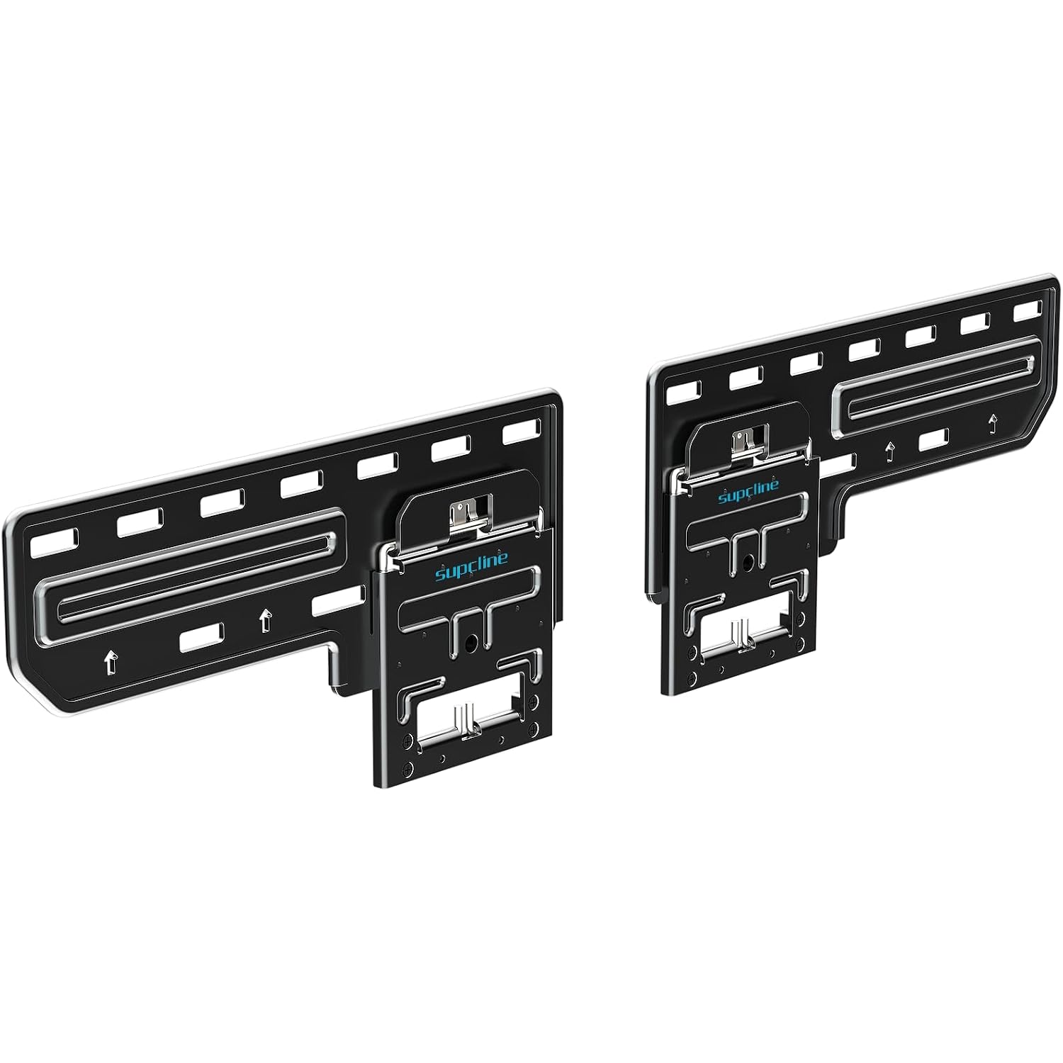 Ultra Slim Tv Wall Mount For 42 To 100 Inch Flat & Frame Tvs Only, 0.31” Low Profile Flat To Wall Tv Mount, Micro Gap Wall Mount Tv Bracket, Hold Up To 176 Lbs, Blends In Any Interior