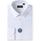 Cotton Mens Dress Shirts Long Sleeve Wrinkle Free Business Casual Button Down Shirts Formal Shirts Big And Tall