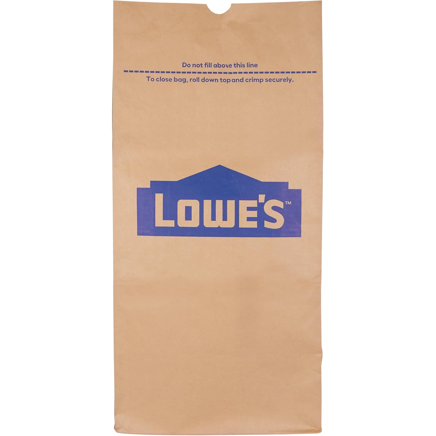 Lowe'S 30 Gallon Heavy Duty Brown Paper Lawn And Refuse Bags For Home And Garden (10 Count), Large (Lowesll)