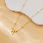 Thaivor Mothers Day Gifts - Necklace for Women Dainty Bow Necklace 14K Gold Plated Cute Choker Small Pendant Charm Necklaces Teen Gift Trendy Stuff Personalized Jewelry Gifts
