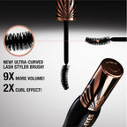 Charlotte Tilbury Exagger-Eyes Instant Volume Mascara Makeup – Volumizing, Lengthening, No‑Clump Mascara with 28‑Hour Smudge‑Proof & Flake‑Proof Wear – All Day Wear Formula