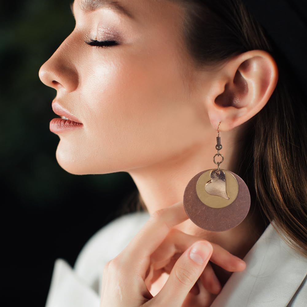 10/14 Pairs Vintage Dangle Earrings for Women Boho Jewelry Set Sunflower Geometric Teardrop Earrings