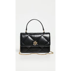 Tory Burch Women's Kira Diamond Quilt Mini Top Handle Chain Crossbody Bag