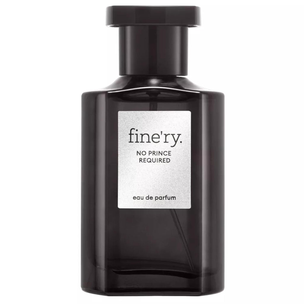 Fine'ry Jasmine Amber Perfume - No Prince Required, for Women & Girls - Blooming Jasmine, Marshmallow, Amber - Floral, Musk, Full Size, Long-Lasting Hair & Body Cologne Parfum Fragrance (60mL)