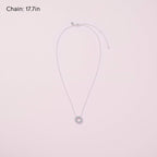 PANDORA Hearts of PANDORA - Gift for Her - Cubic Zirconia Necklace in Sterling Silver - With Gift Box - 17.7"
