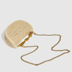 Jyg Mini Handmade Straw Crossbody Bags For Women Summer Beach Satchel Purse Fashion Woven Shoulder Handbag With 2 Straps