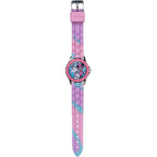 Minnie Mouse Time Teacher Watch For Girls - Analog Time Learning With Easy-To-Read Numbers And Comfortable Silicone Band