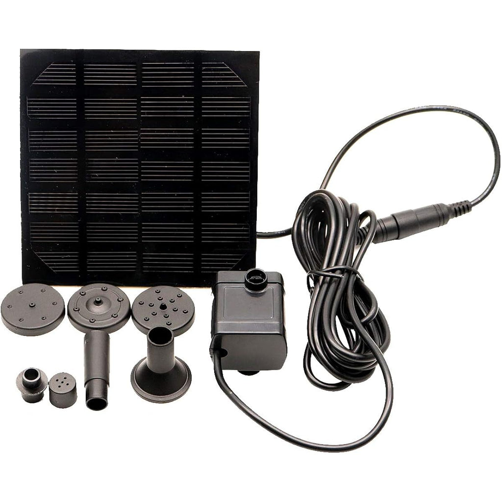 Hovico Solar Fountain - Panel Water Pump For Bird Bath Solar Panel Kit Outdoor Fountain For Outdoor Small Pond, Patio Garden And Fish Tank