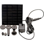 Hovico Solar Fountain - Panel Water Pump For Bird Bath Solar Panel Kit Outdoor Fountain For Outdoor Small Pond, Patio Garden And Fish Tank