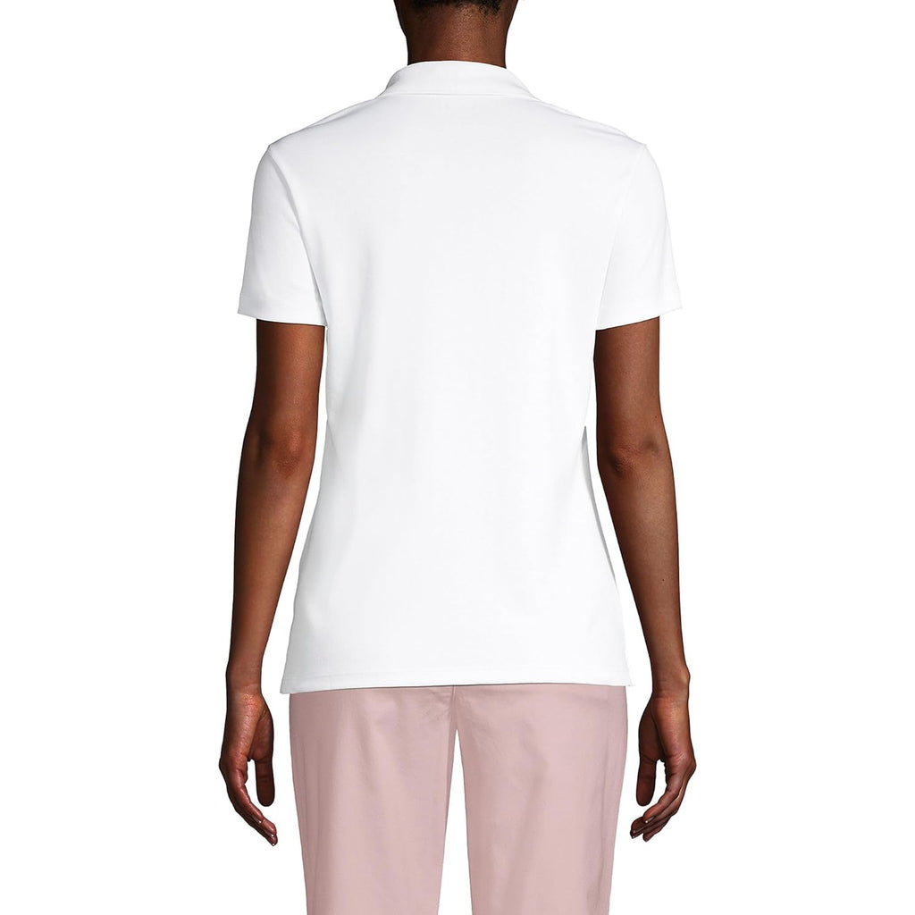 Lands' End Women's American-Grown Supima Cotton Polo Shirt