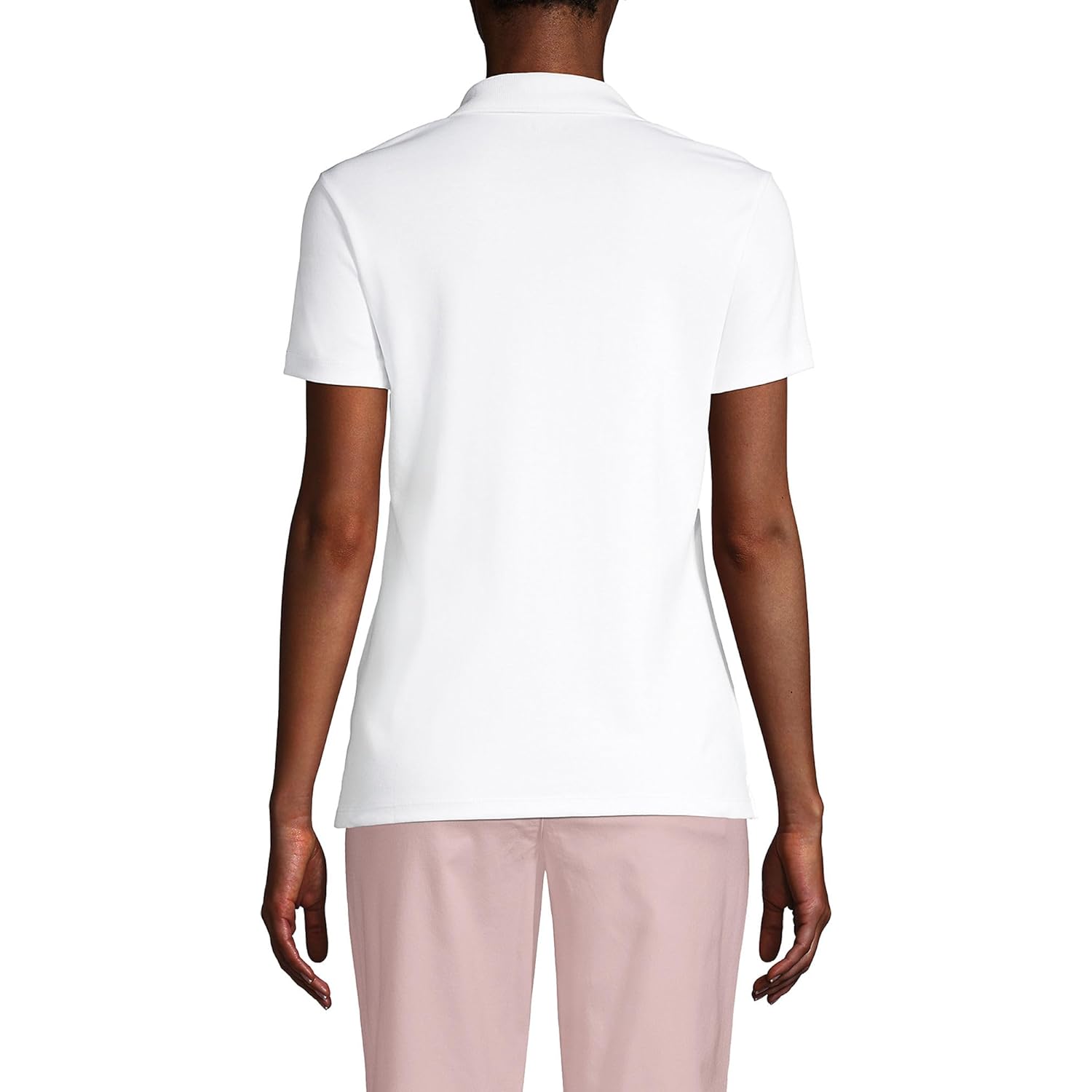 Lands' End Women's American-Grown Supima Cotton Polo Shirt