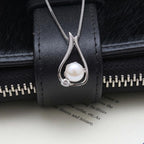 Pearl Necklaces,Gift for Women Wife, Pearls Pendant Necklace, Christmas Day Gifts for Mom Wife Girlfriend Her, Anniversary Birthday Gifts Fine Jewelry Valentine's Mothers Day Gifts for mom