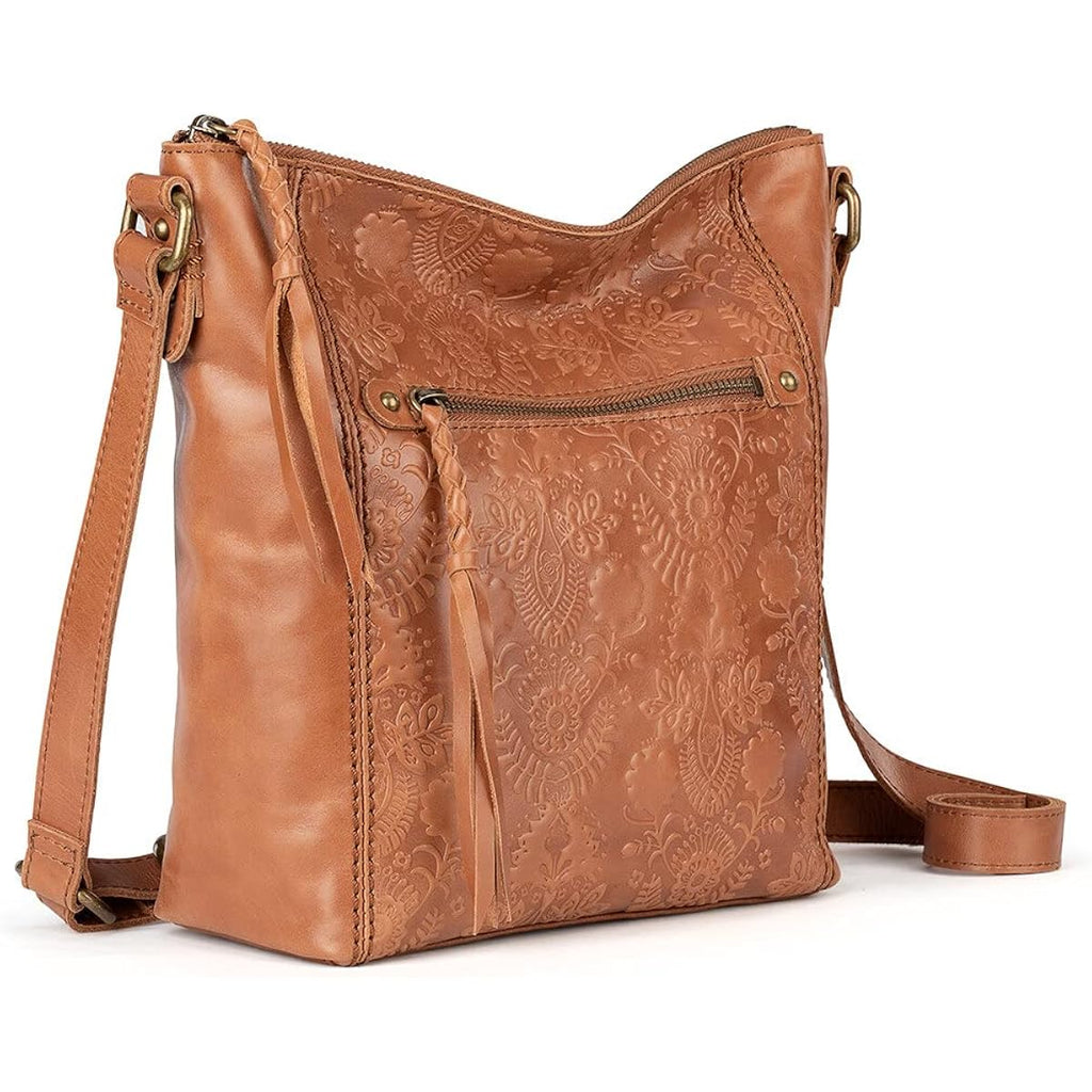 The Sak Ashland Crossbody Purse - Women'S Leather Handbag For Everyday & Travel - Cross Body With Adjustable Shoulder Strap