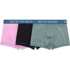 Fruit Of The Loom Men'S Getaway Boxer Briefs, Lightweight Breathable Fabric, Quick Dry & Odor Control