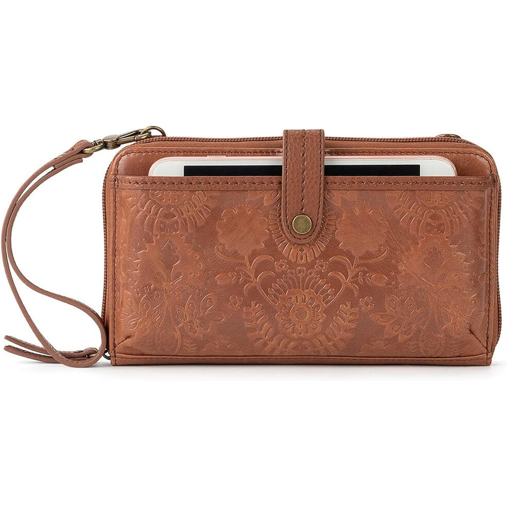 The Sak Iris Smartphone Crossbody Purse - Small Women's Cellphone Bag & Wallet For Everyday- Convertible Wristlet With Zipper