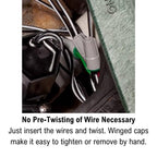 Rain Bird Wpconn10 Waterproof Grease Cap Wire Connectors, 10-Pack
