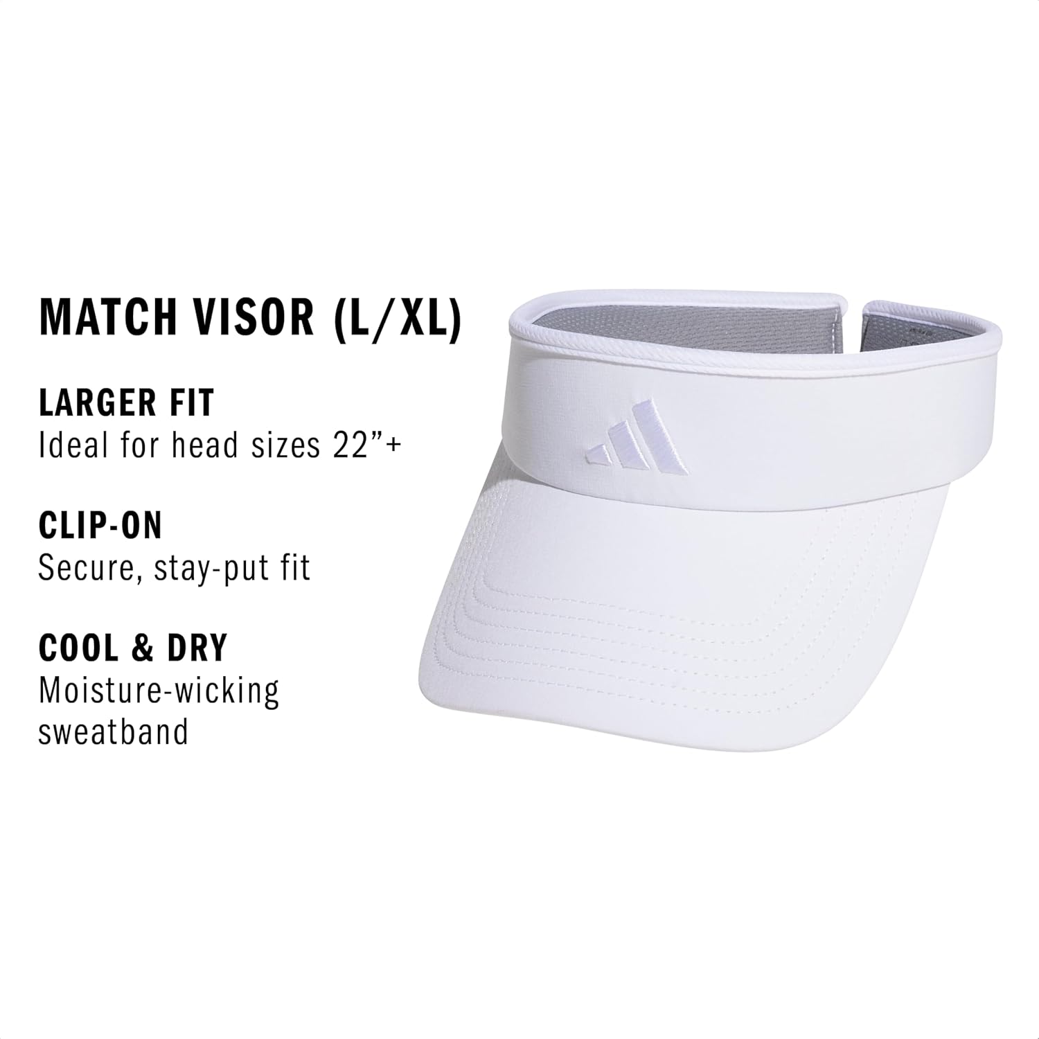 Adidas Women'S Visor – Match Athletic Clip-On Sun Hat For Sport & Training